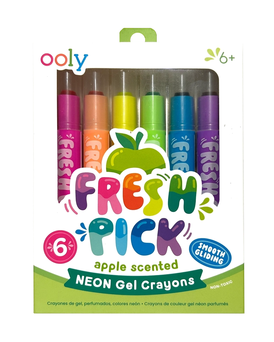 Fresh Pick Apple Scented Gel Crayons