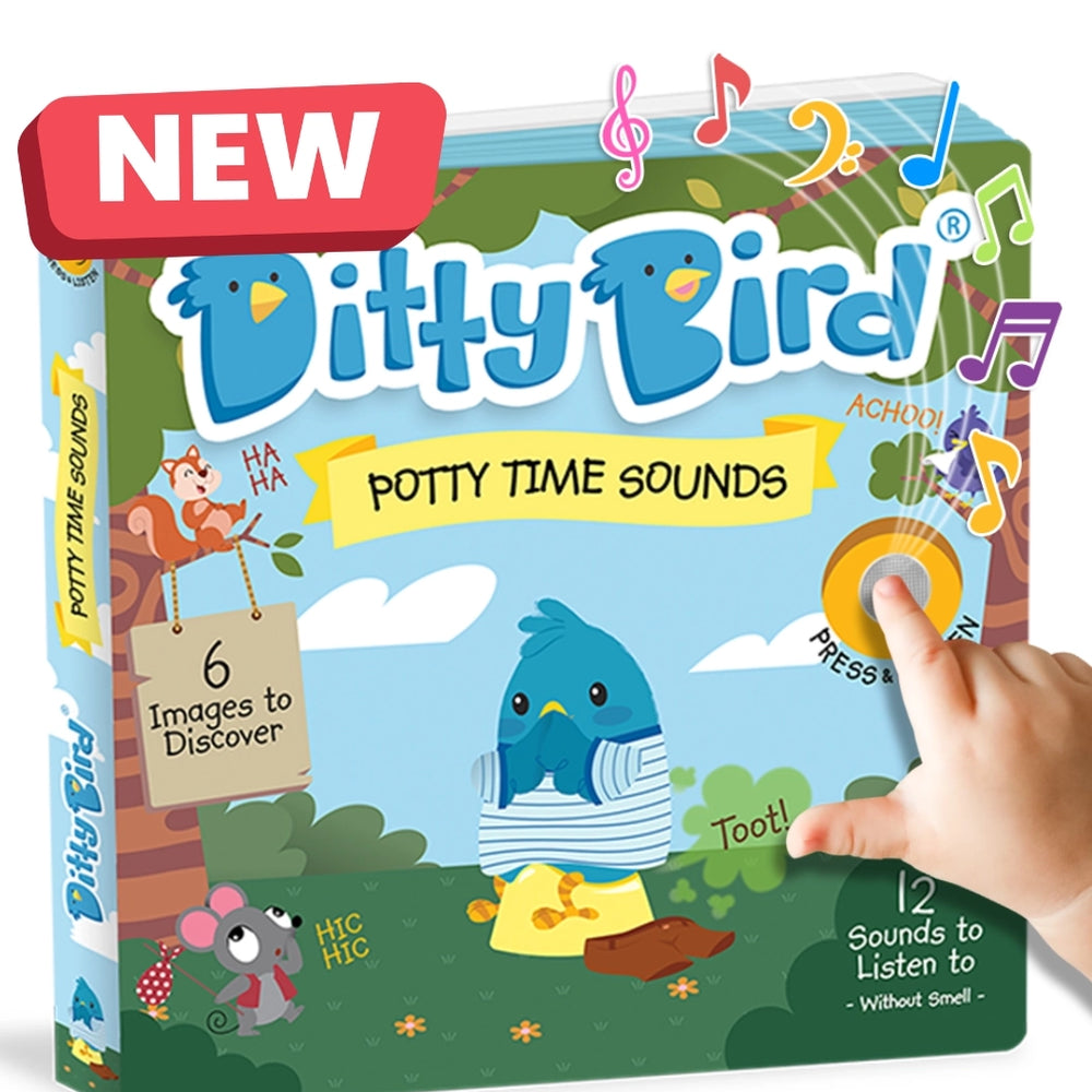 Ditty Bird Baby Sound Book - Potty Time Sounds