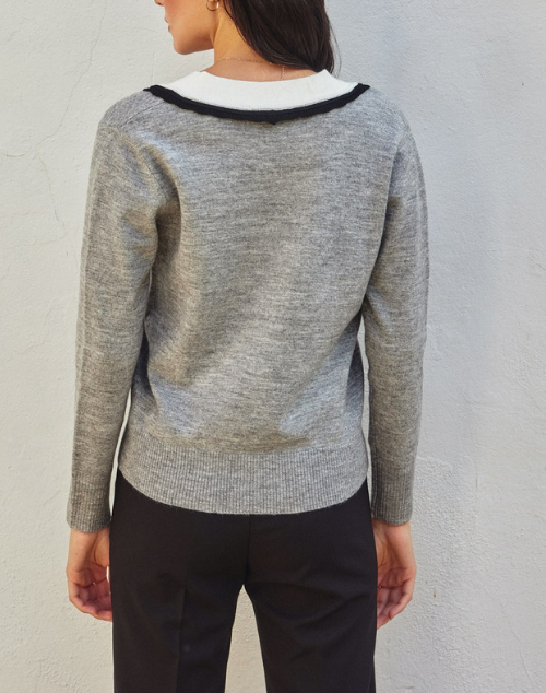 Waldorf Deep V Sweater