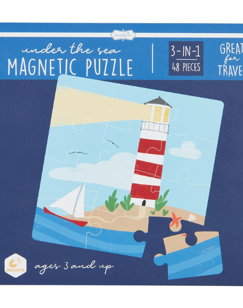 Lighthouse Under The Sea Magnetic Puzzle