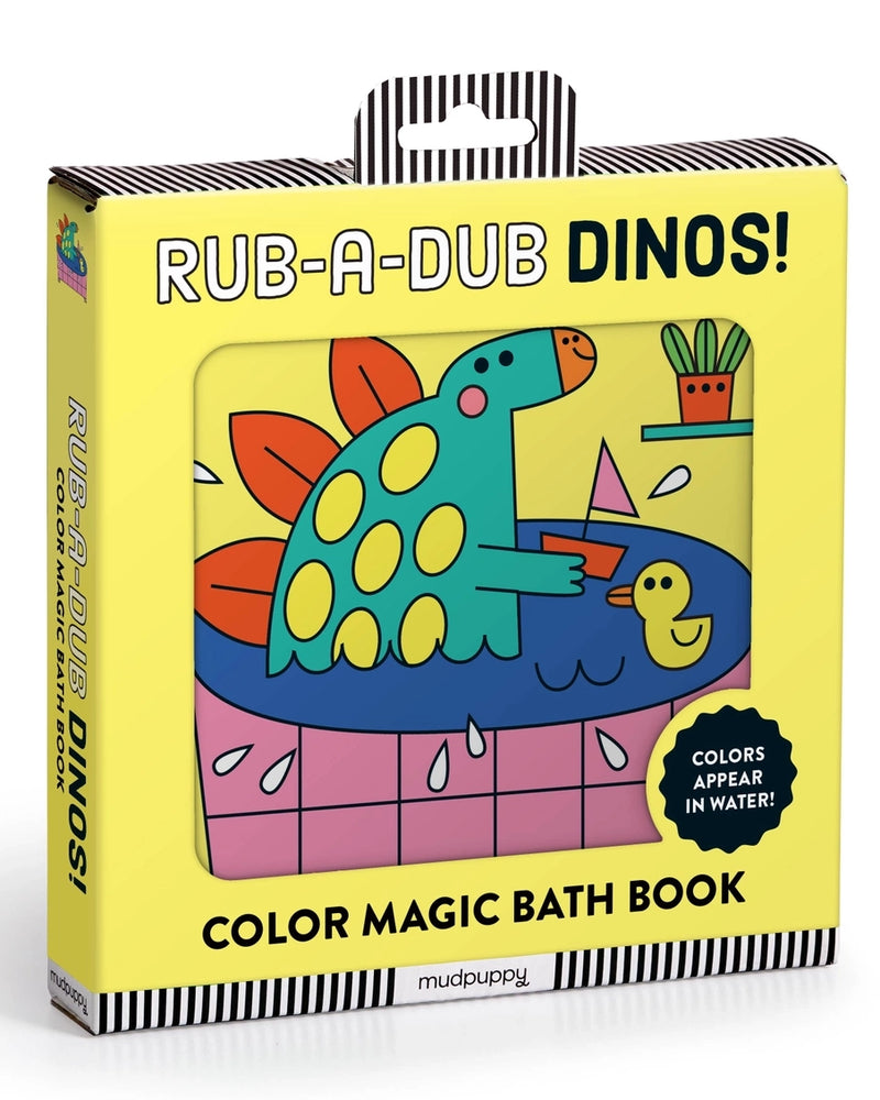 Rub-A-Dub Dinos! Color Magic Bath Book