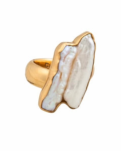 
                      
                        Alchemia Biwa Pearl Ring
                      
                    