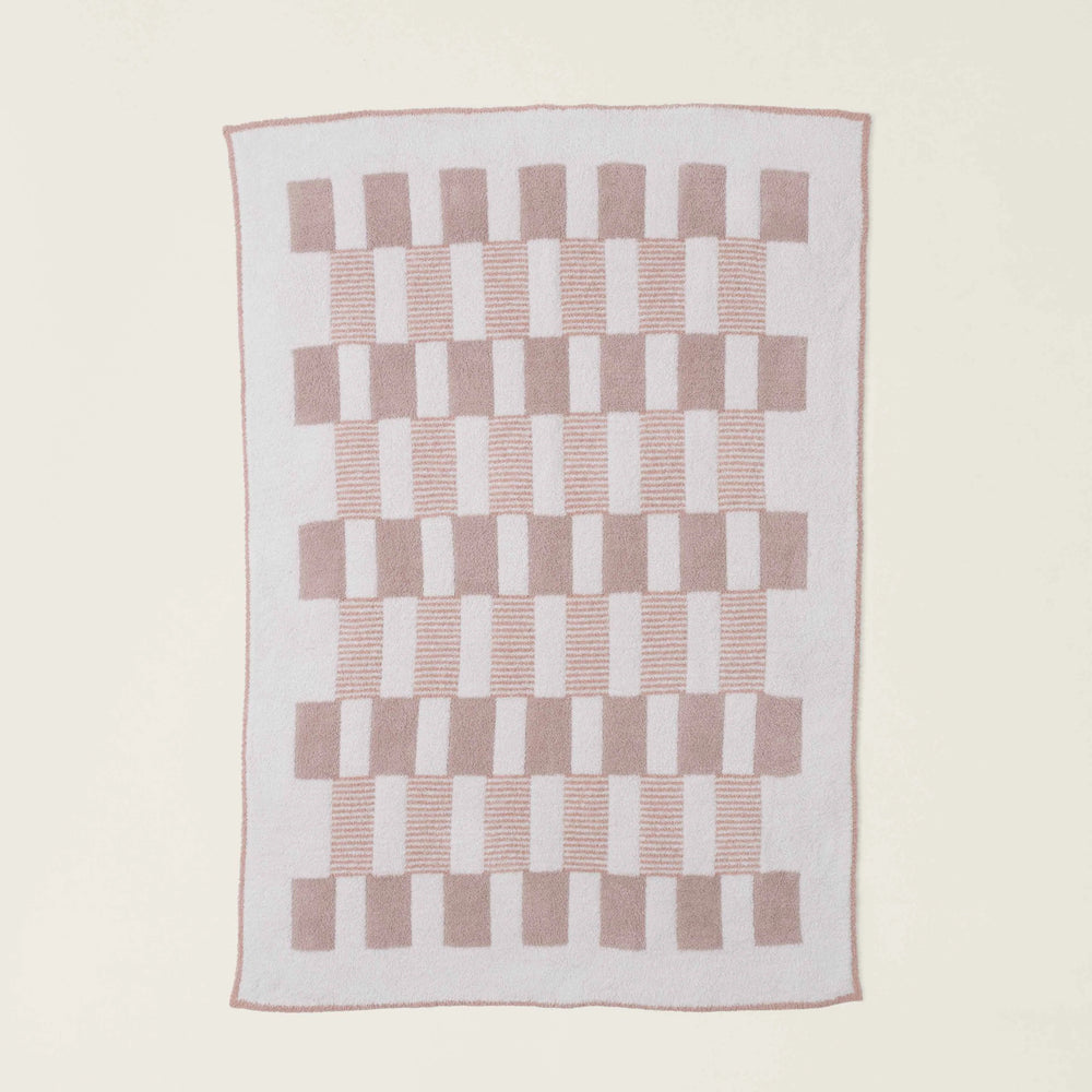 Tile Check Throw Blanket by Barefoot Dreams