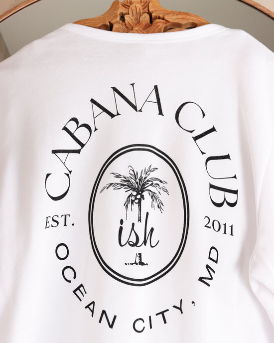 Cabana Club Crewneck by ish The Label