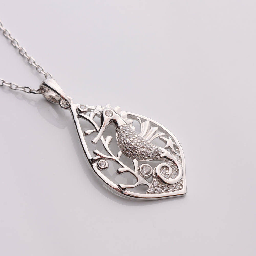 
                  
                    CZ Seahorse Necklace
                  
                