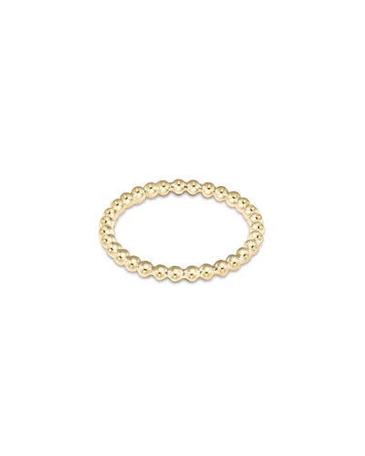 Enewton Classic Gold 2mm Bead Ring