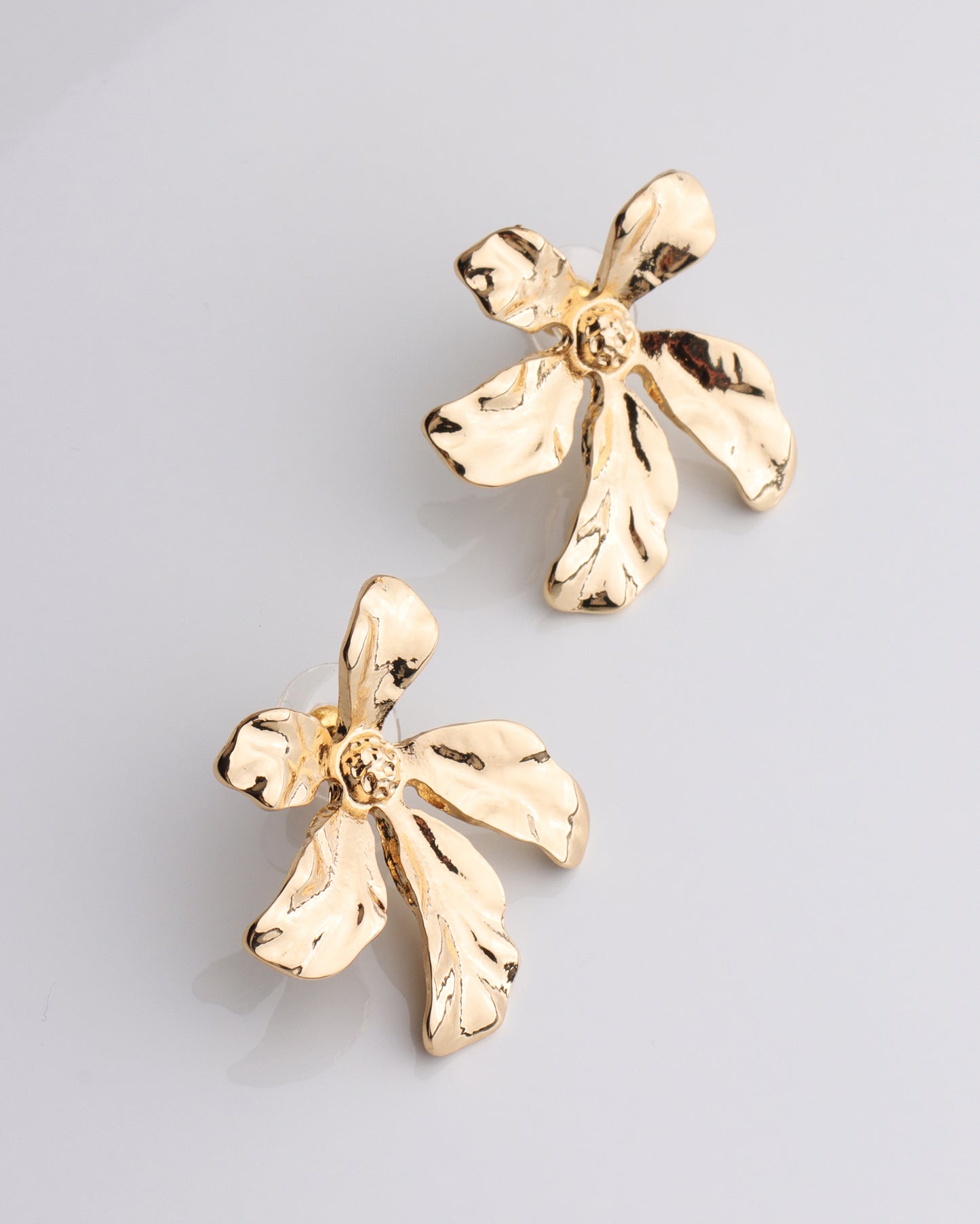 Abstract Floral Earring
