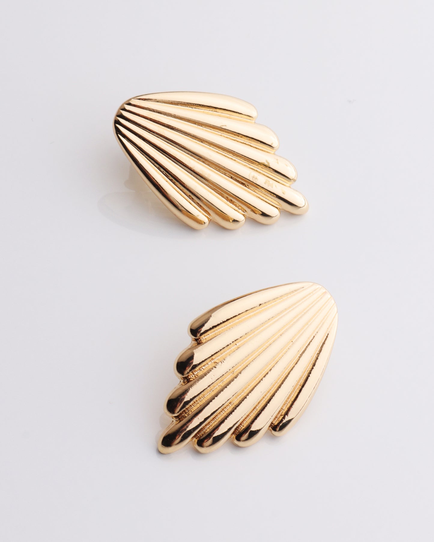 Elongated Shell Earring