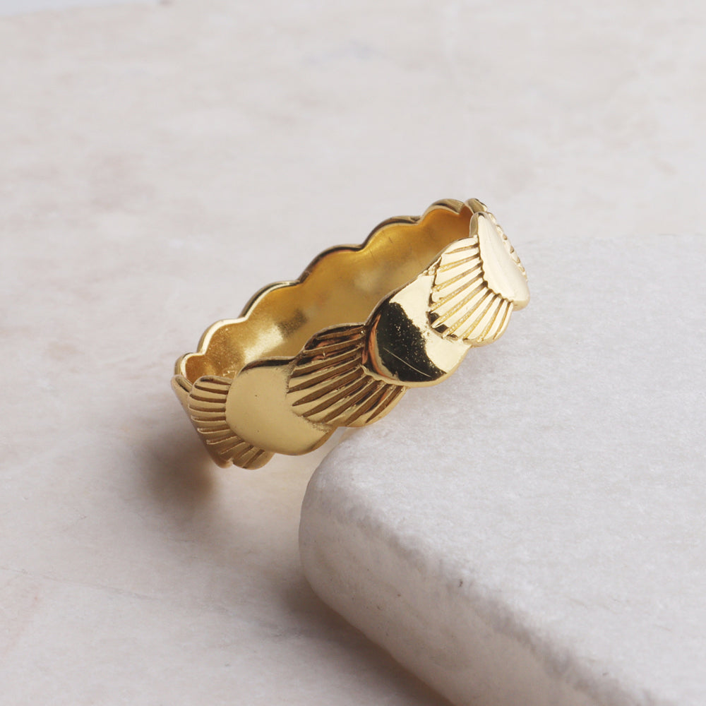 Shell Band Ring