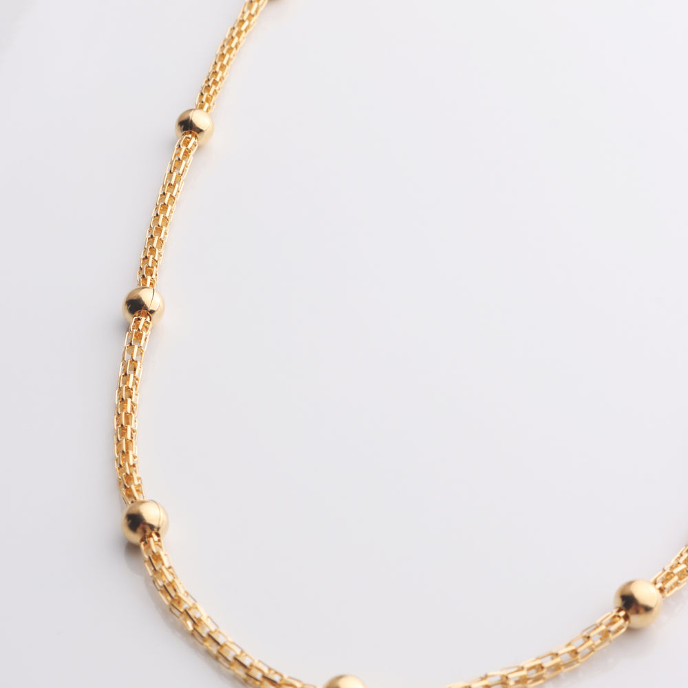 Large Satellite Chain Necklace