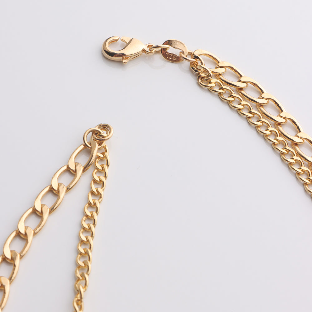 
                  
                    Double Link Chain Necklace
                  
                