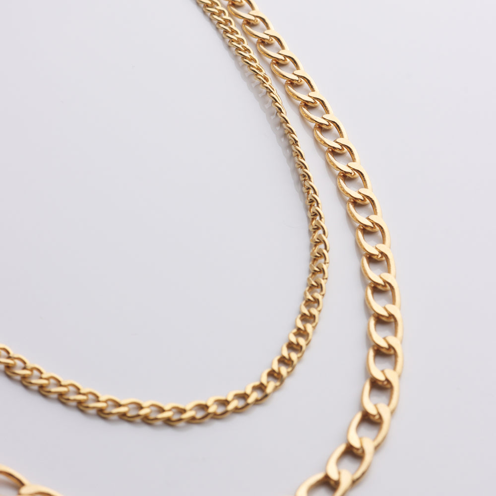 
                  
                    Double Link Chain Necklace
                  
                