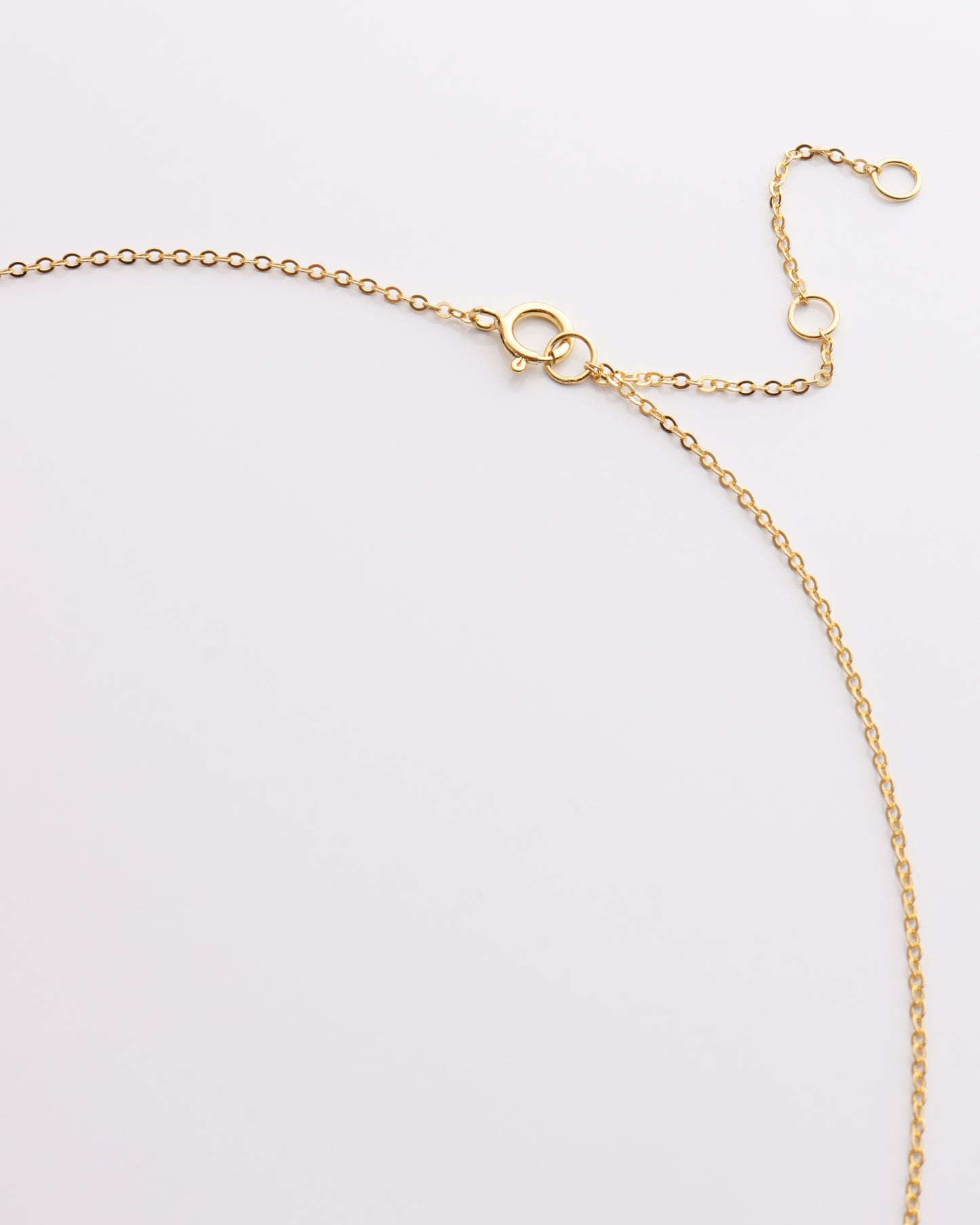 Curved Bar CZ Necklace