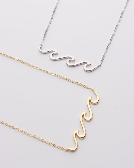 Triple Wave Necklace