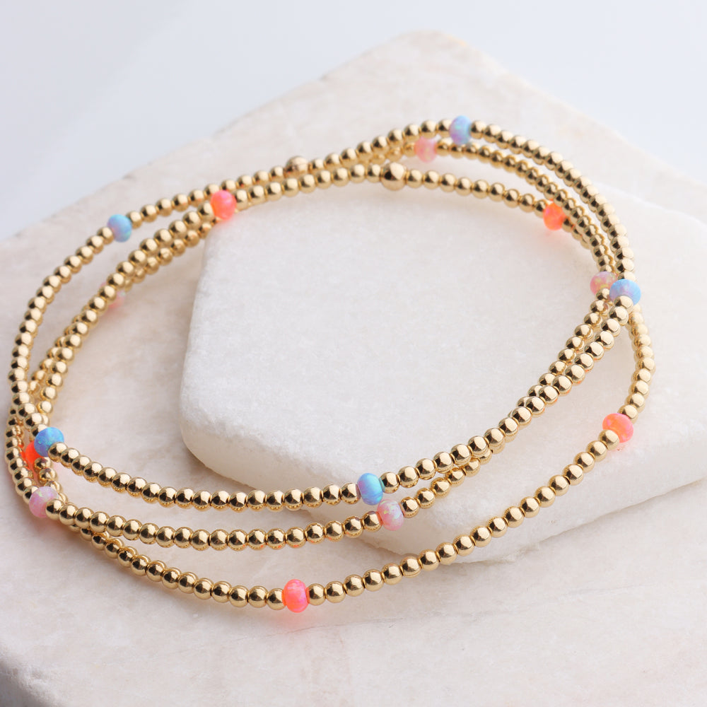 
                  
                    2mm Opal Bracelet by Bara Boheme
                  
                