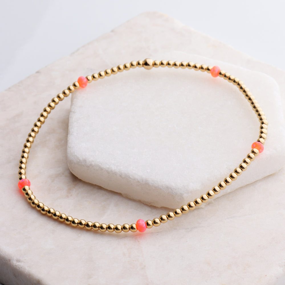 
                  
                    2mm Opal Bracelet by Bara Boheme
                  
                