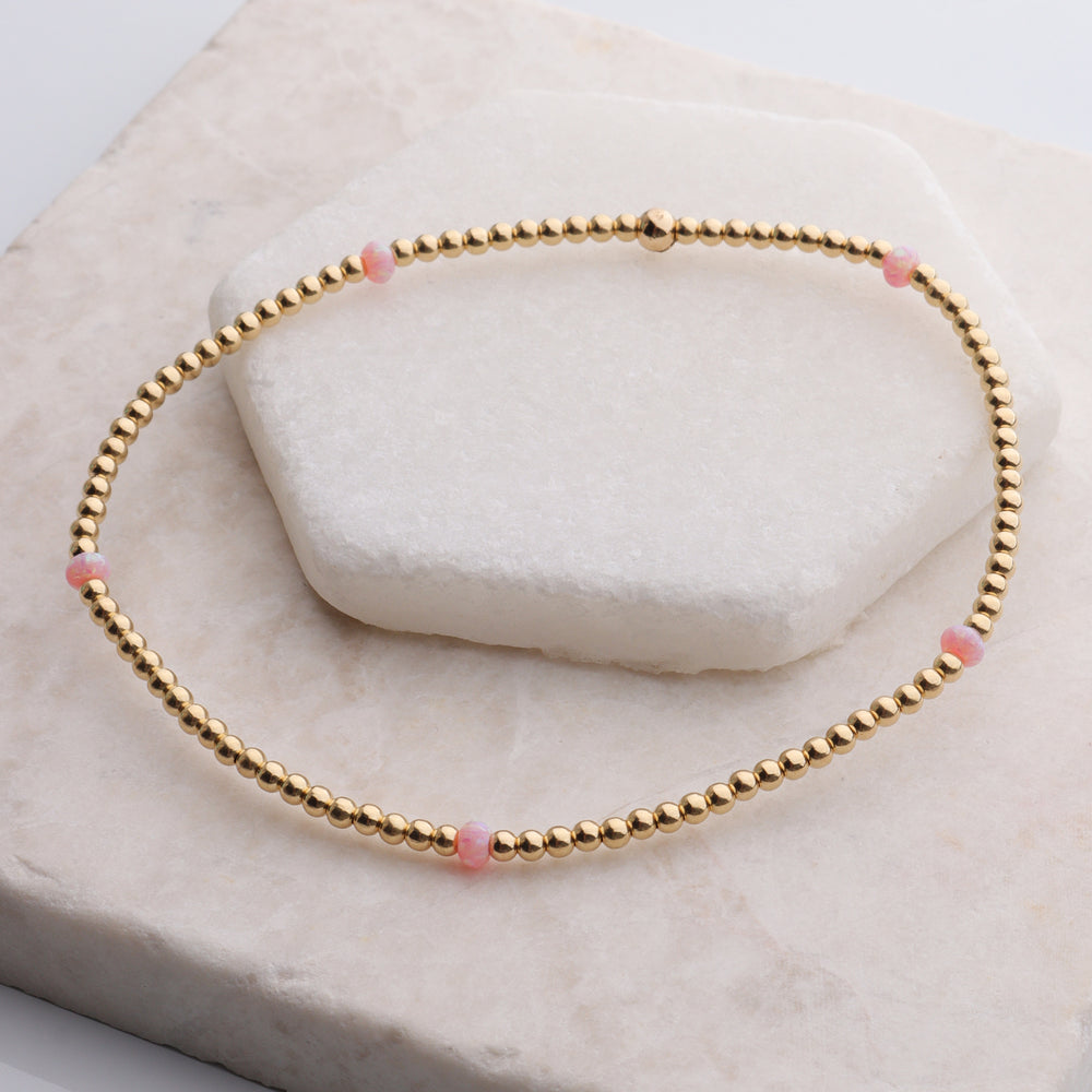 
                  
                    2mm Opal Bracelet by Bara Boheme
                  
                