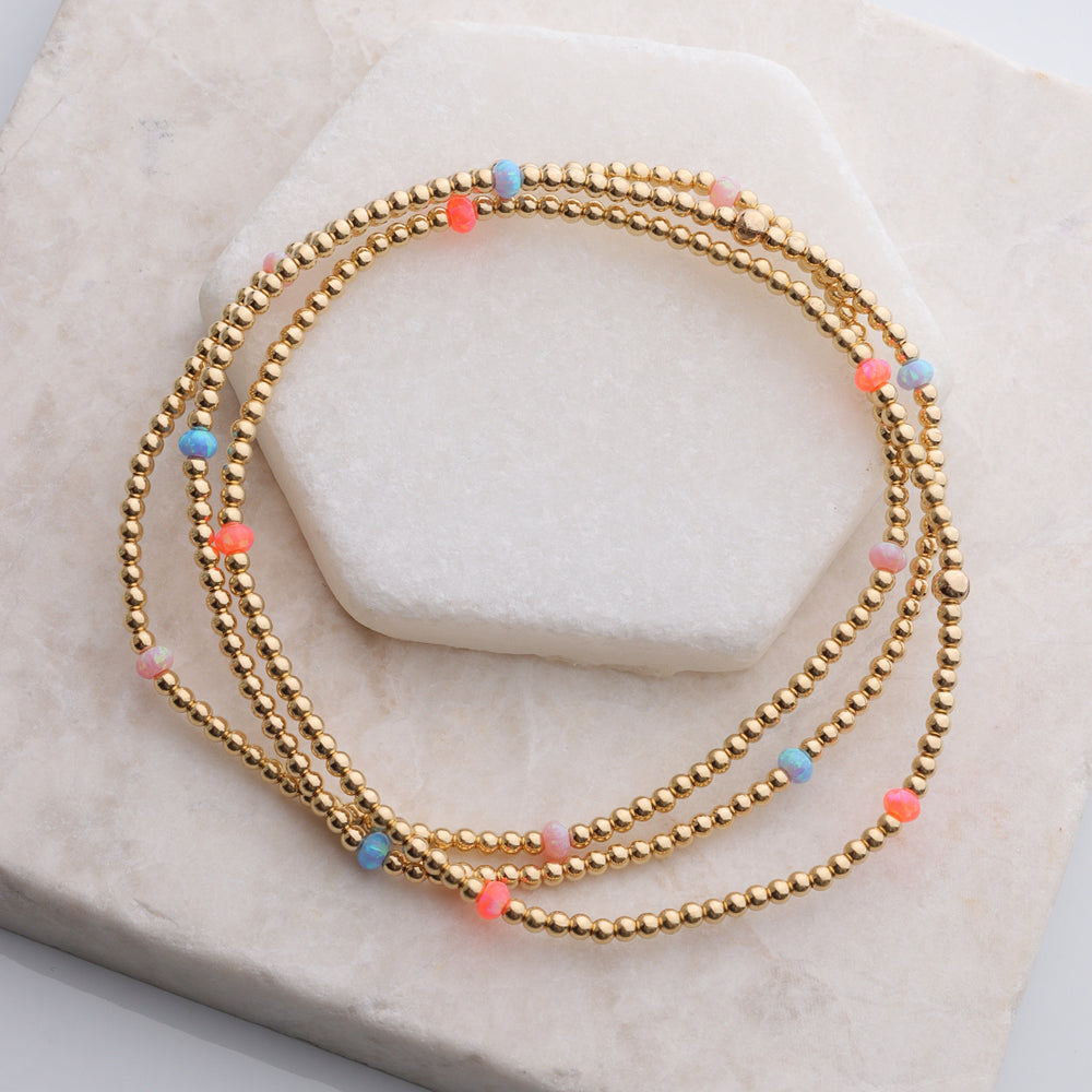 
                  
                    2mm Opal Bracelet by Bara Boheme
                  
                