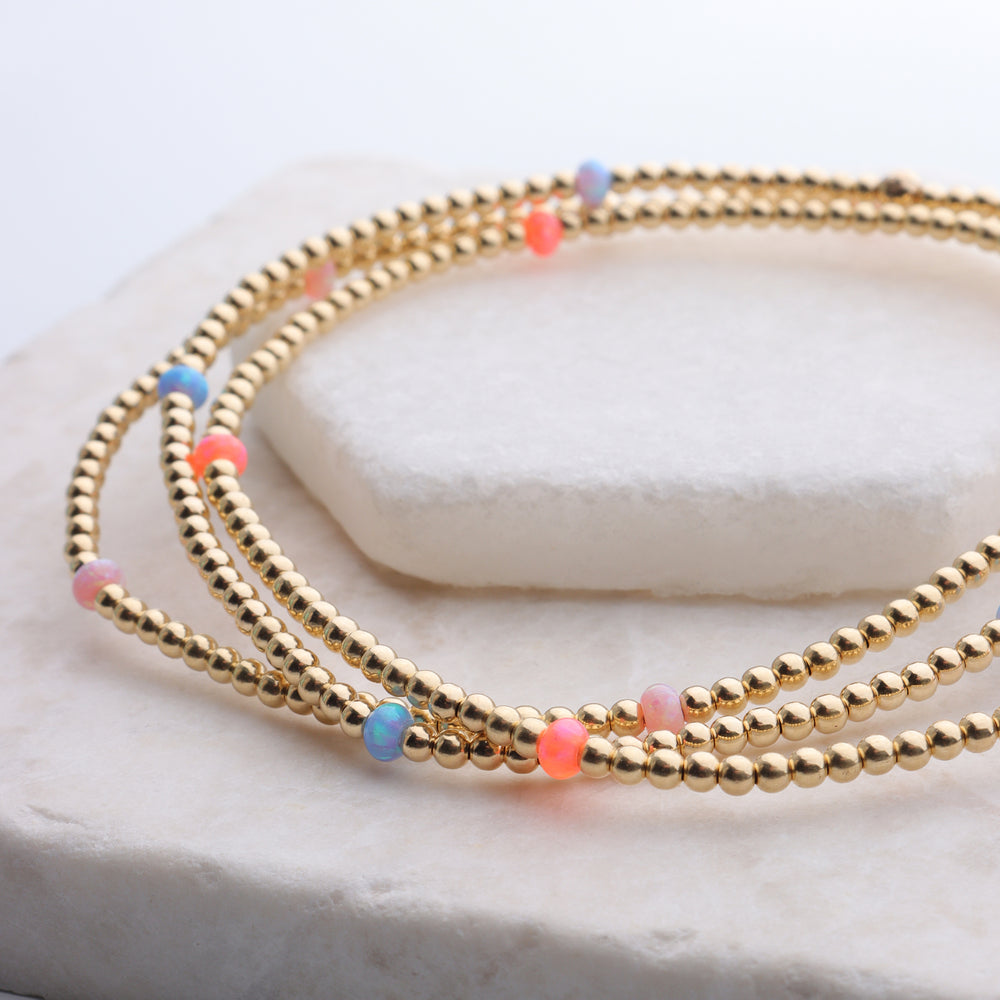 
                  
                    2mm Opal Bracelet by Bara Boheme
                  
                