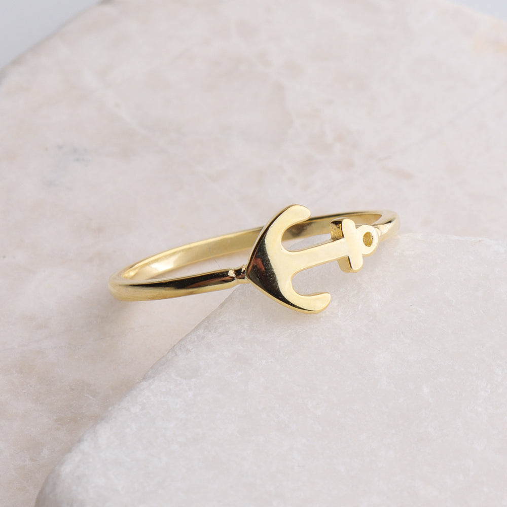 
                      
                        Dainty Anchor Ring
                      
                    