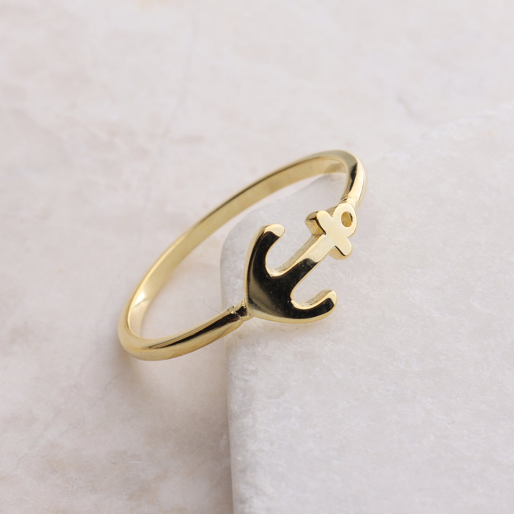 
                      
                        Dainty Anchor Ring
                      
                    