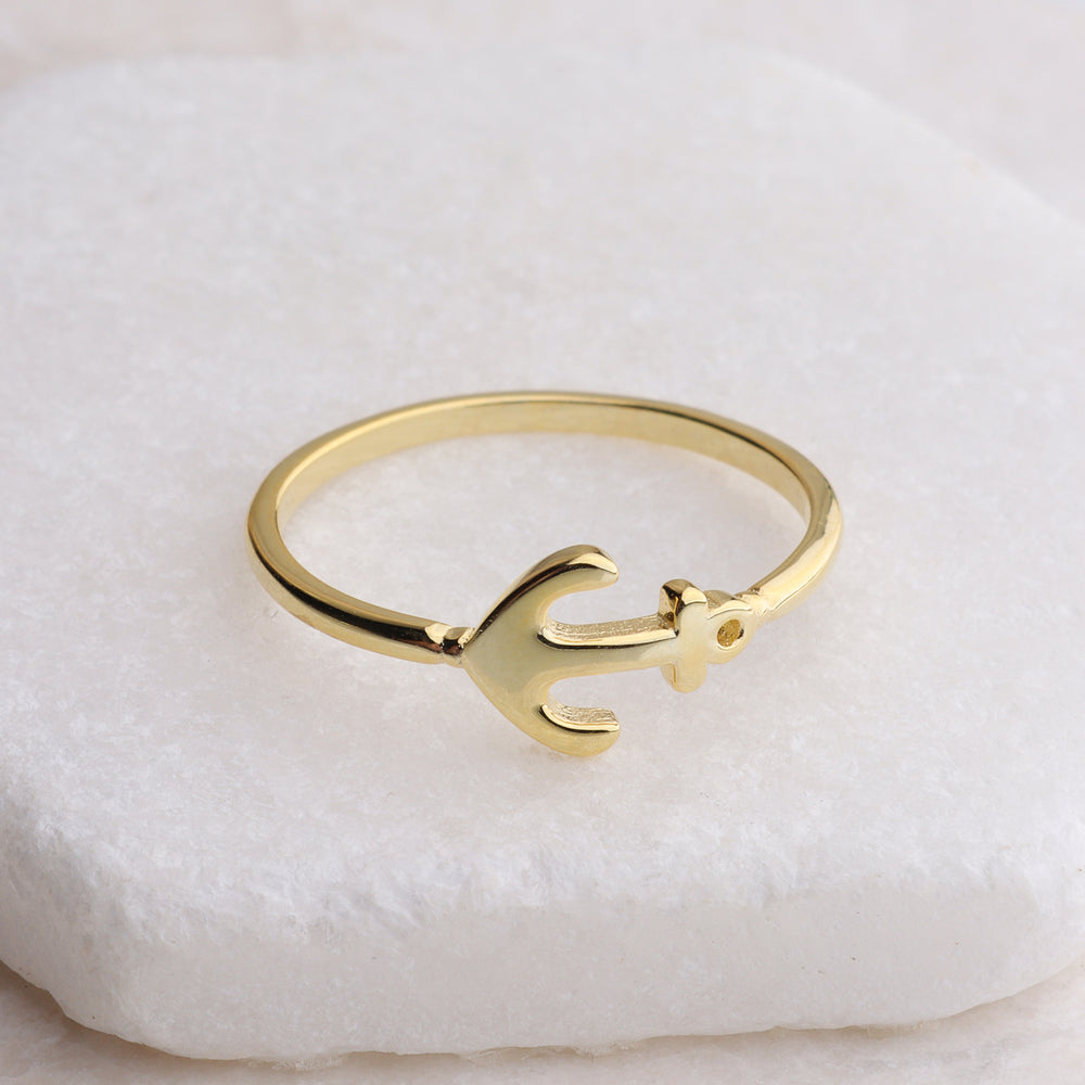 
                      
                        Dainty Anchor Ring
                      
                    