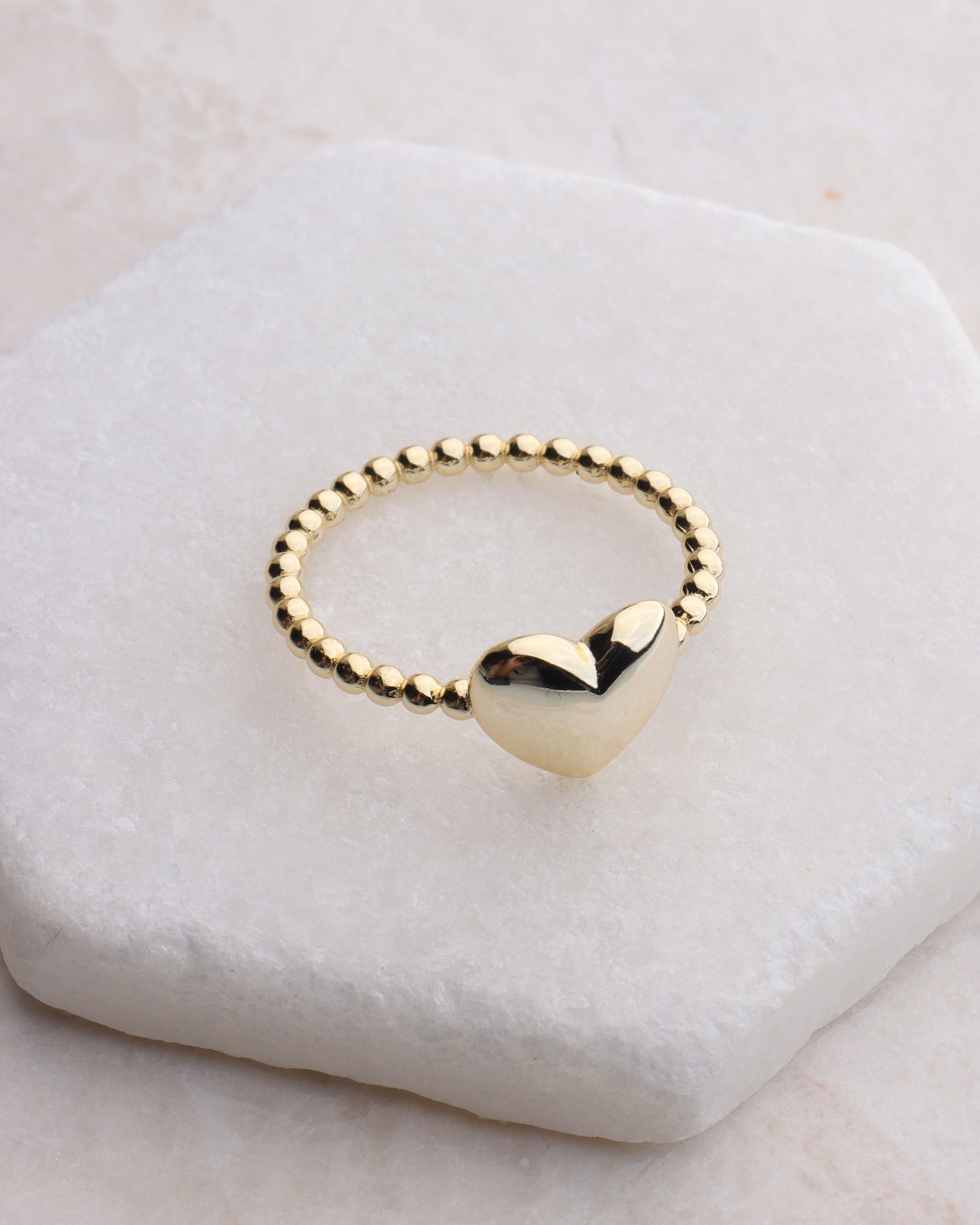 Bubble Heart Ring