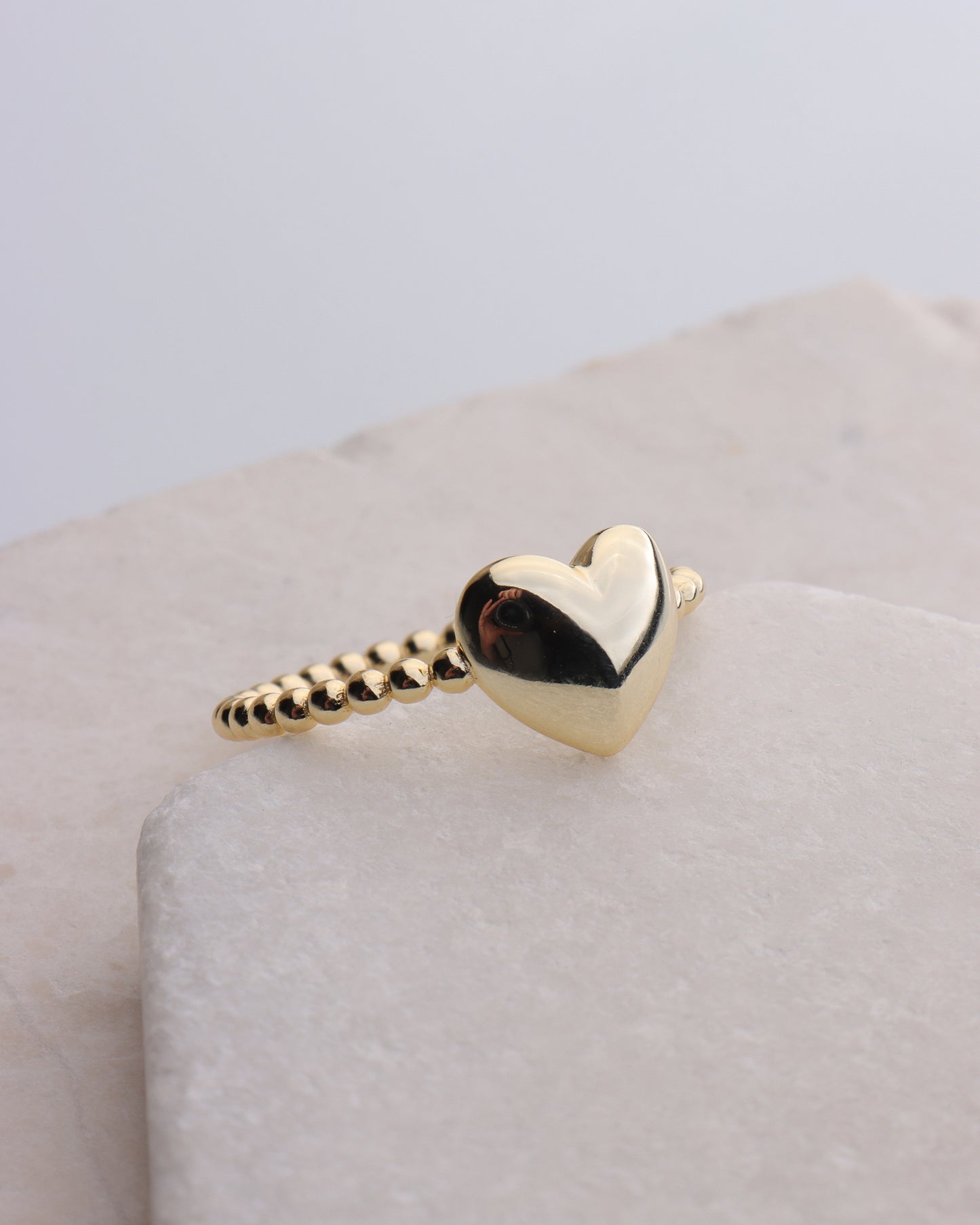 Bubble Heart Ring