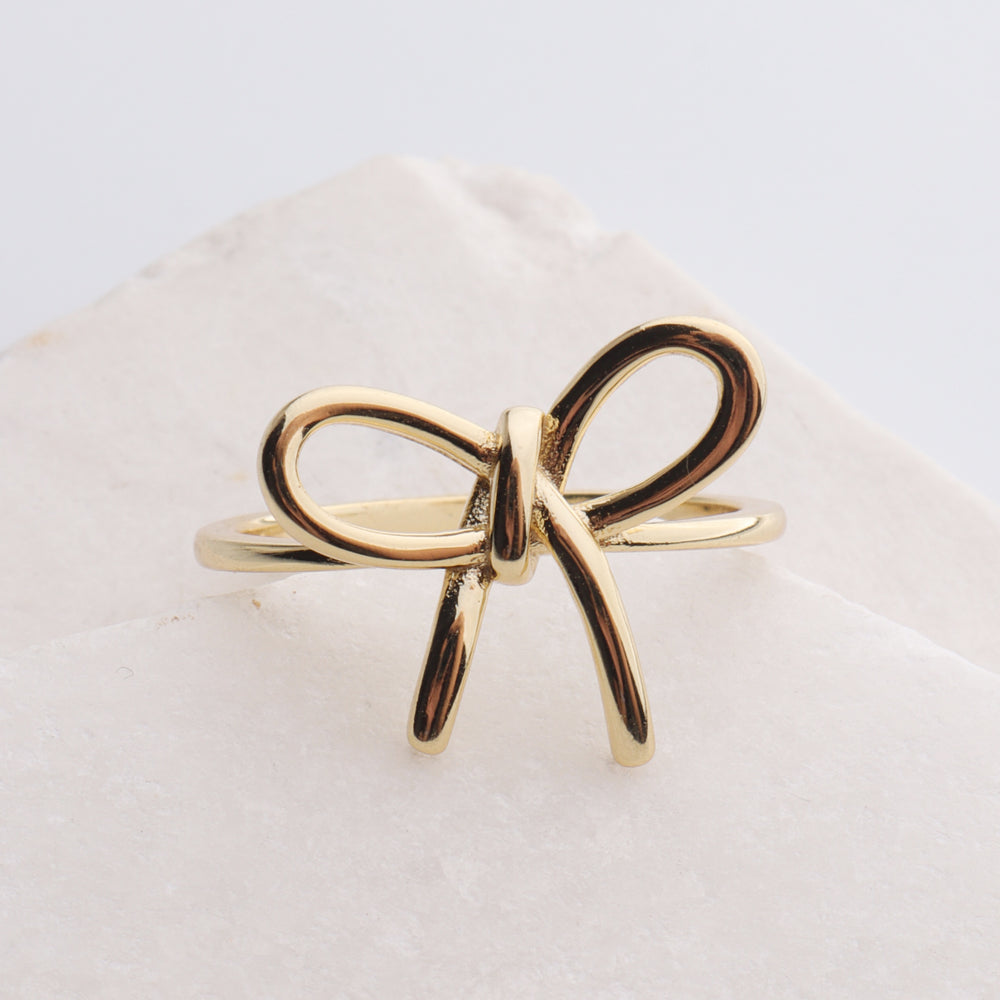 Dainty Bow Ring