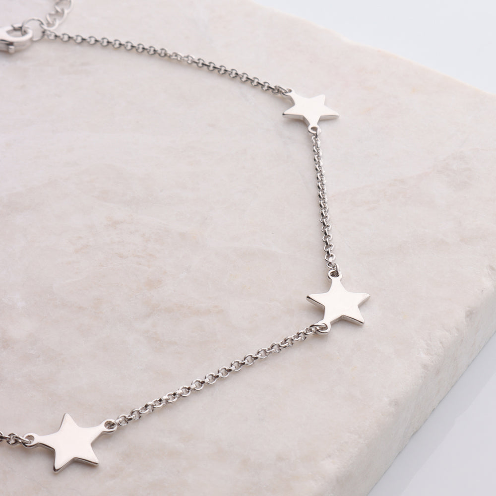 
                  
                    Multi Star Charm Anklet
                  
                