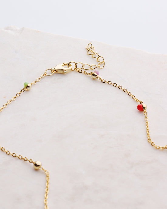 Colorful Dot Anklet