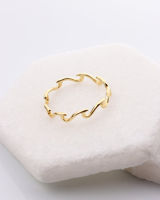 Infinity Wave Ring