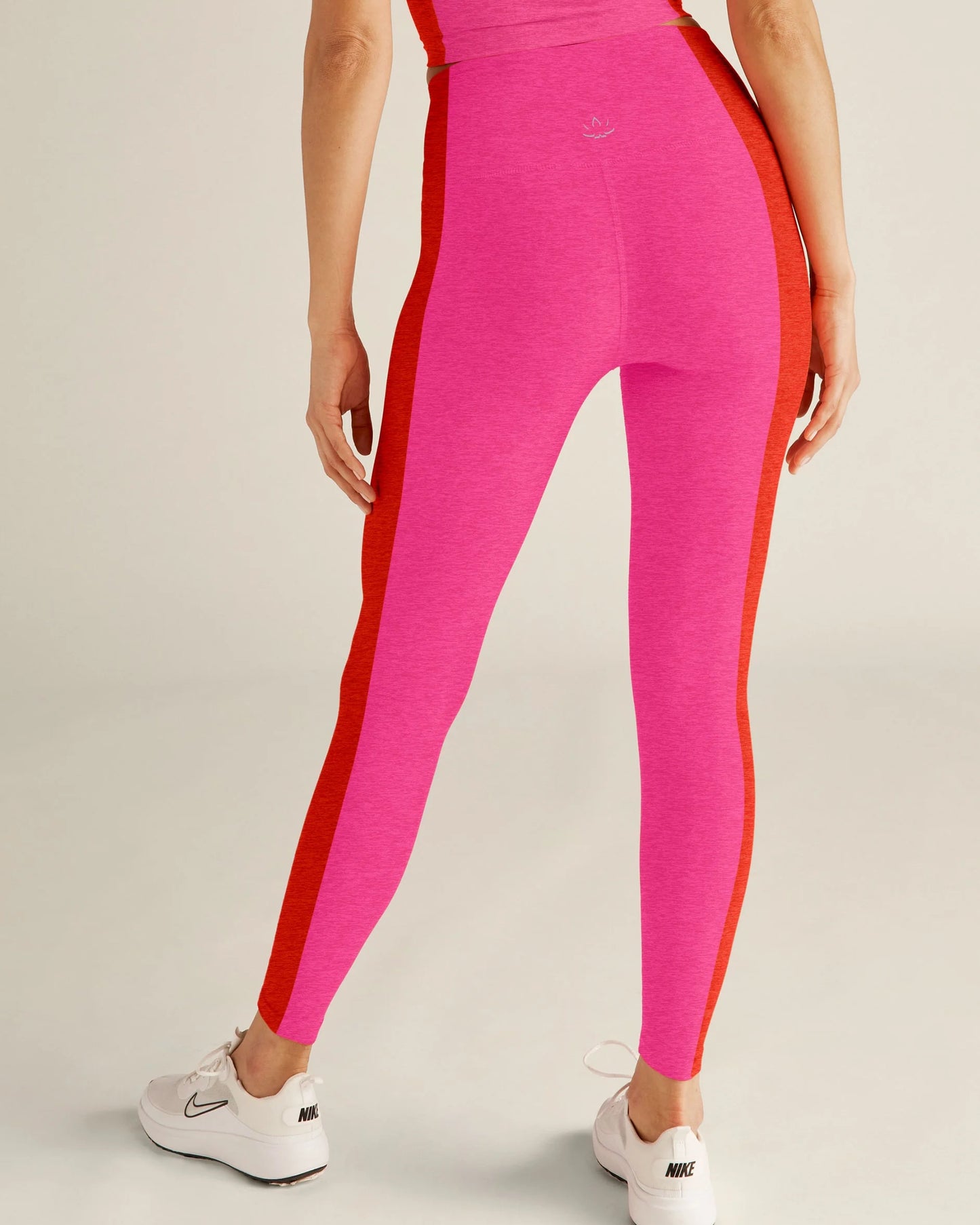 Load image into Gallery viewer, Spacedye Vitality Colorblock Midi Legging by Beyond Yoga
