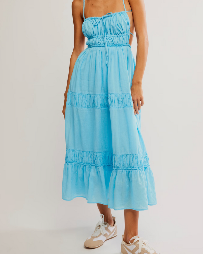 Taking Sides Maxi Dress by Free People