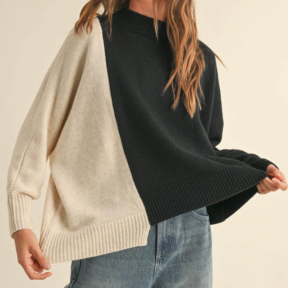 
                  
                    Dani Colorblock Sweater
                  
                