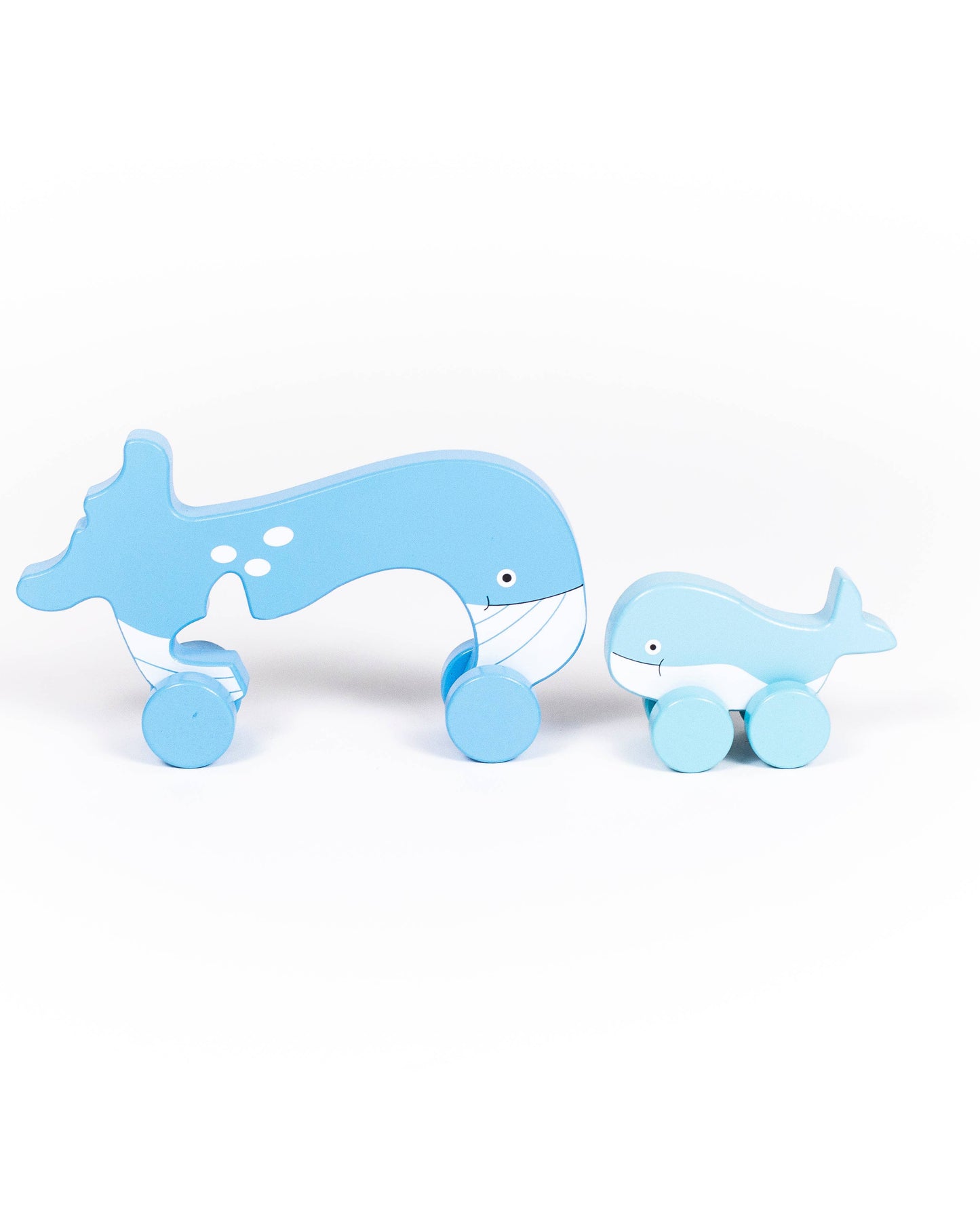 Load image into Gallery viewer, Whale Big &amp;amp; Little Wooden Roller
