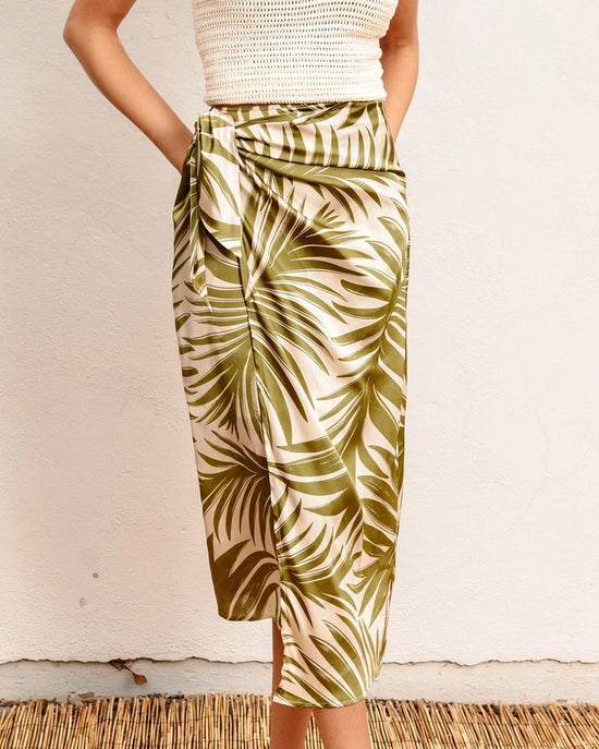 Tropical Adventures Sarong Wrap Skirt