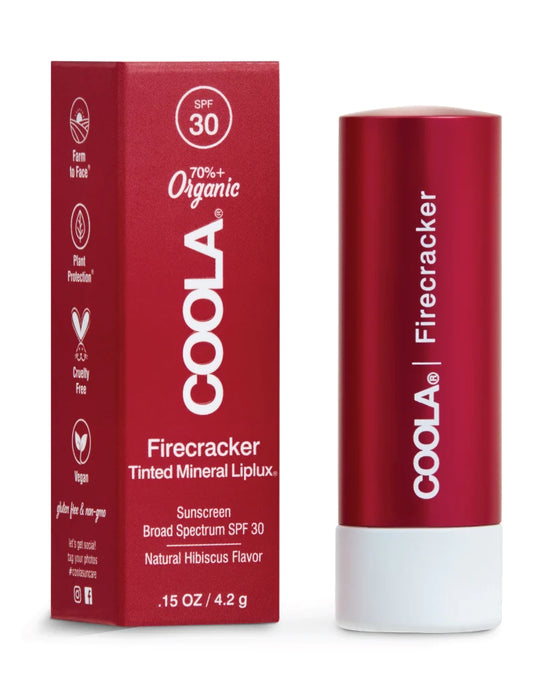 Load image into Gallery viewer, COOLA Mineral Tinted Liplux Lip Balm SPF30
