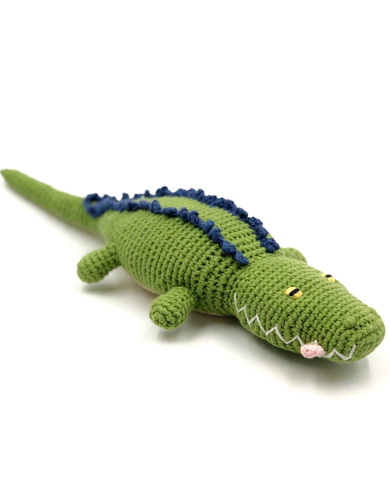 Plush Crocodile Kids Toy by Pebble