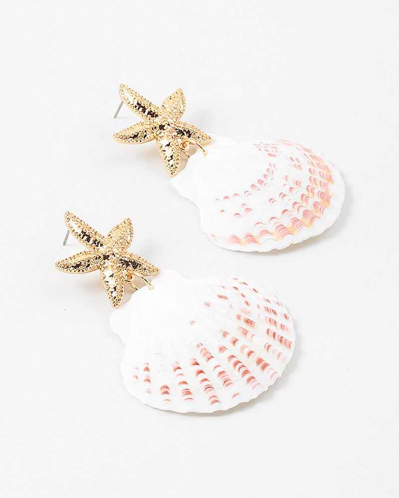 
                  
                    Shell And Starfish Earrings
                  
                