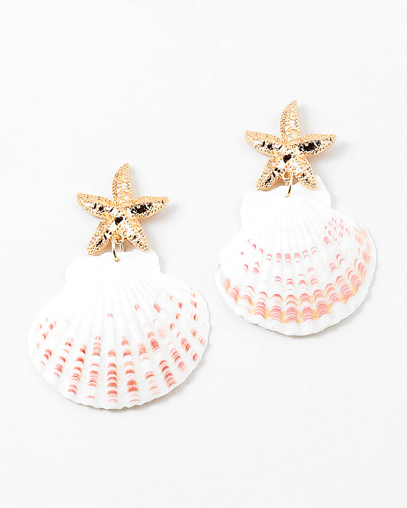 
                  
                    Shell And Starfish Earrings
                  
                