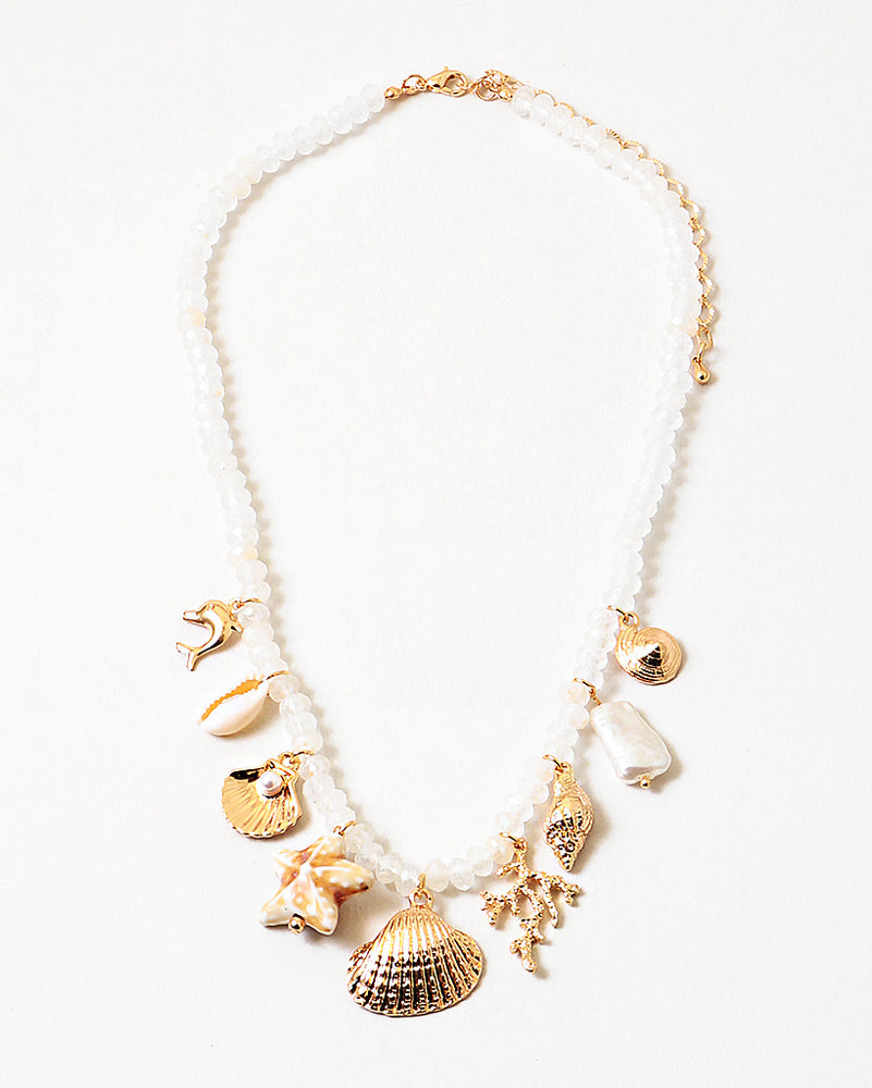 Maya Chunky Shell Necklace