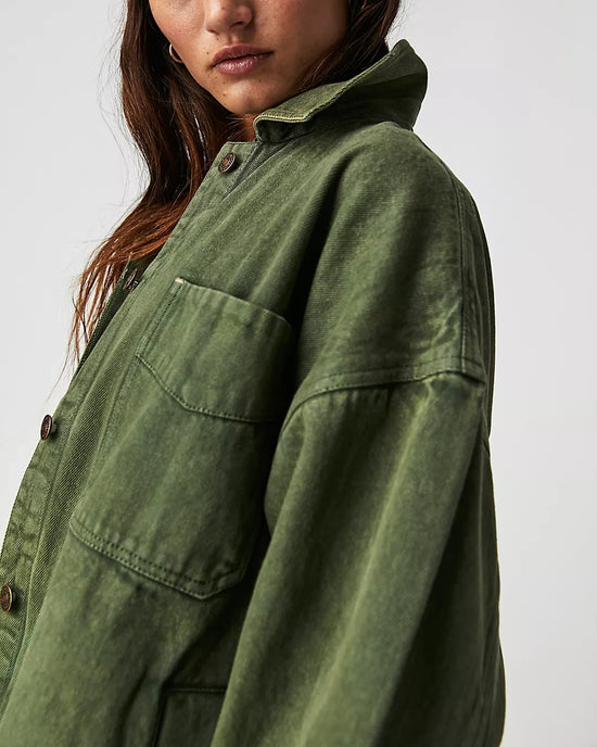 Madison City Twill Jacket by Free People