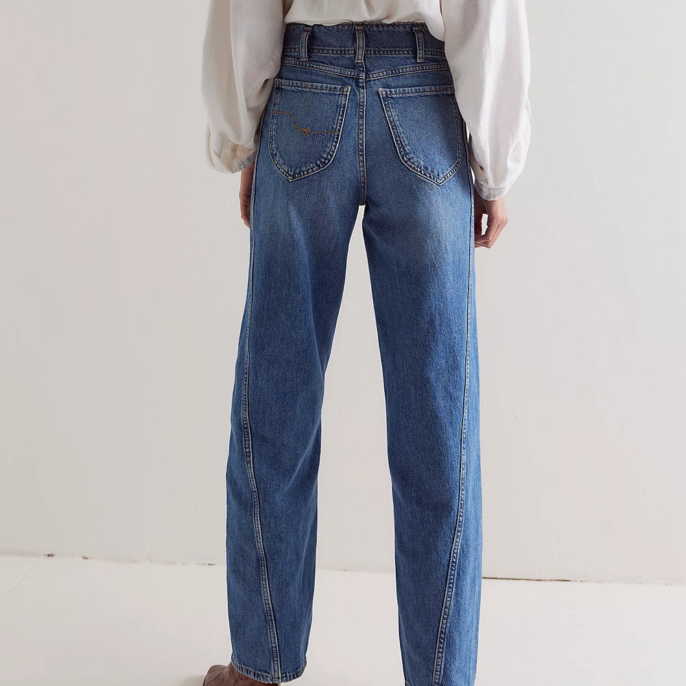 
                  
                    Aster Straight Denim by Free People
                  
                