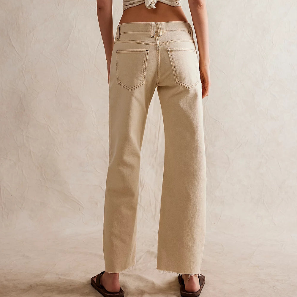 
                  
                    Risk Taker Mid Rise Pants by Free People
                  
                