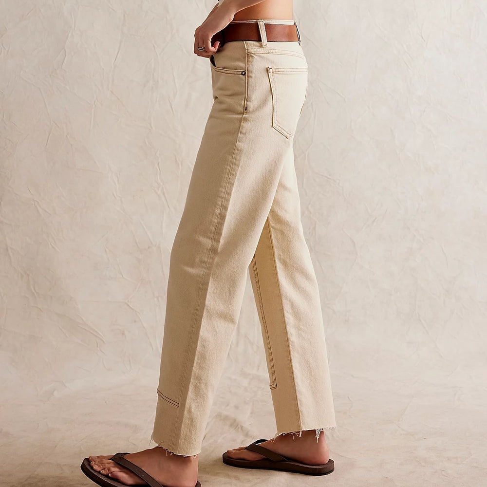 
                  
                    Risk Taker Mid Rise Pants by Free People
                  
                