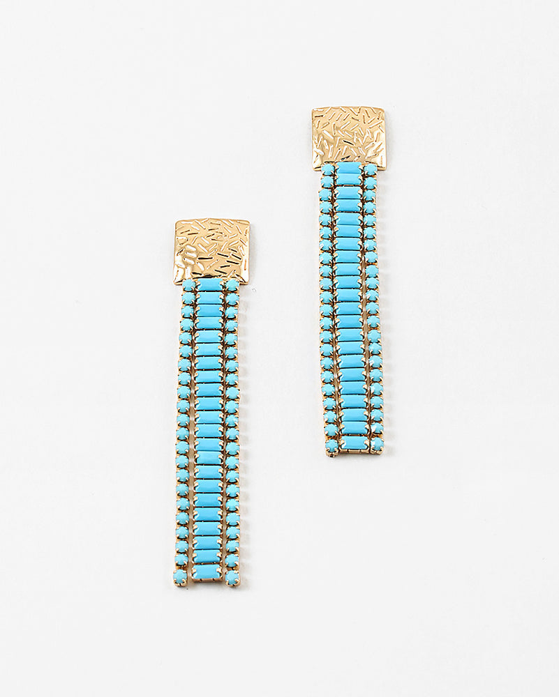 Coastal Nomad Turquoise Earring