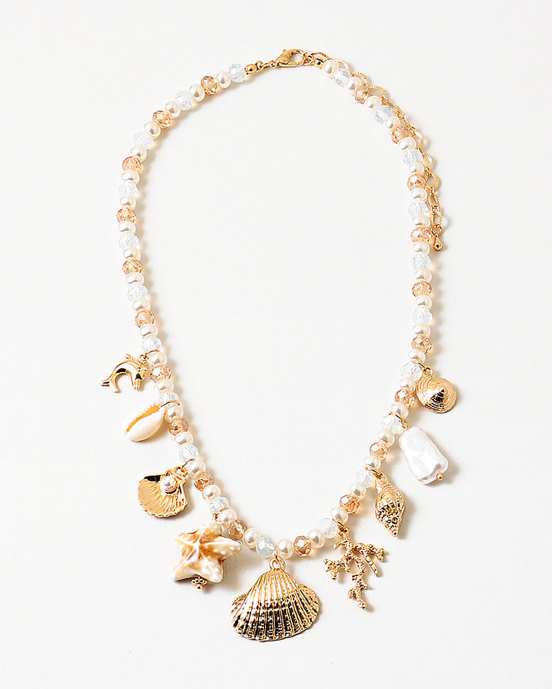 
                  
                    Riviera Chunky Shell Necklace
                  
                