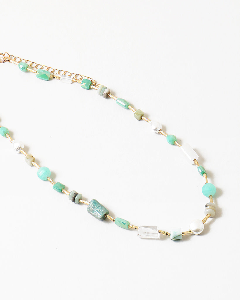 Azure Horizon Strand Necklace