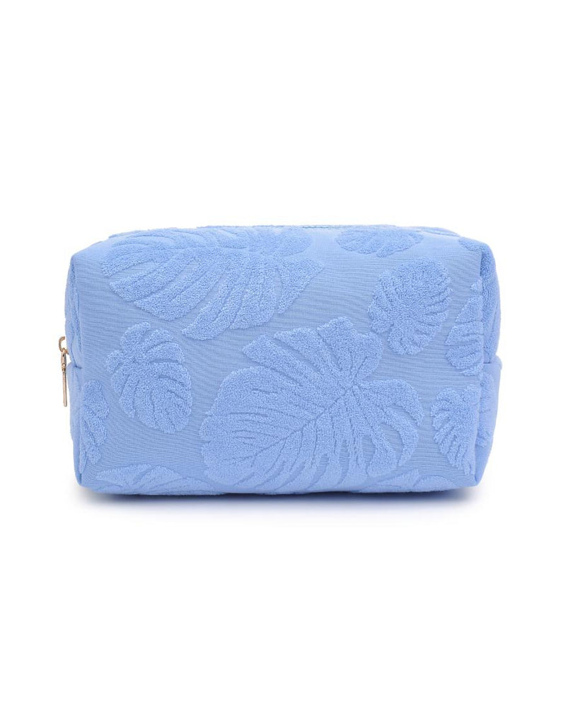 Palm Breeze Light Blue Terry Bag